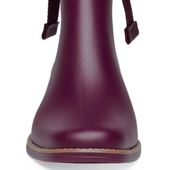 NEW BERNARDO Made In Brazil Briton Rain Booties Garnet for women 362tn - Picture 8 of 10